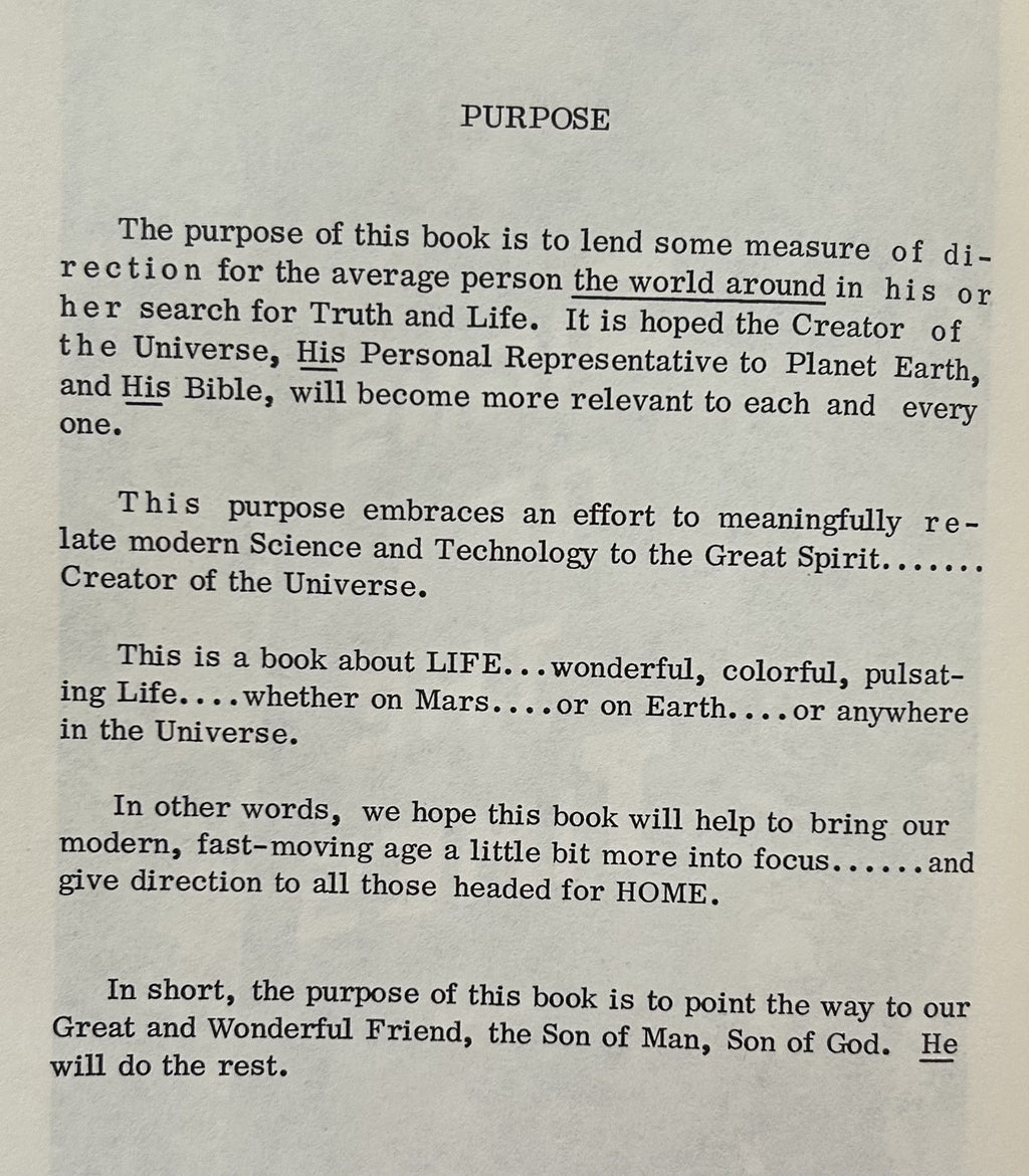 "UNLESS YOU BELIEVE..."