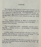 "UNLESS YOU BELIEVE..."