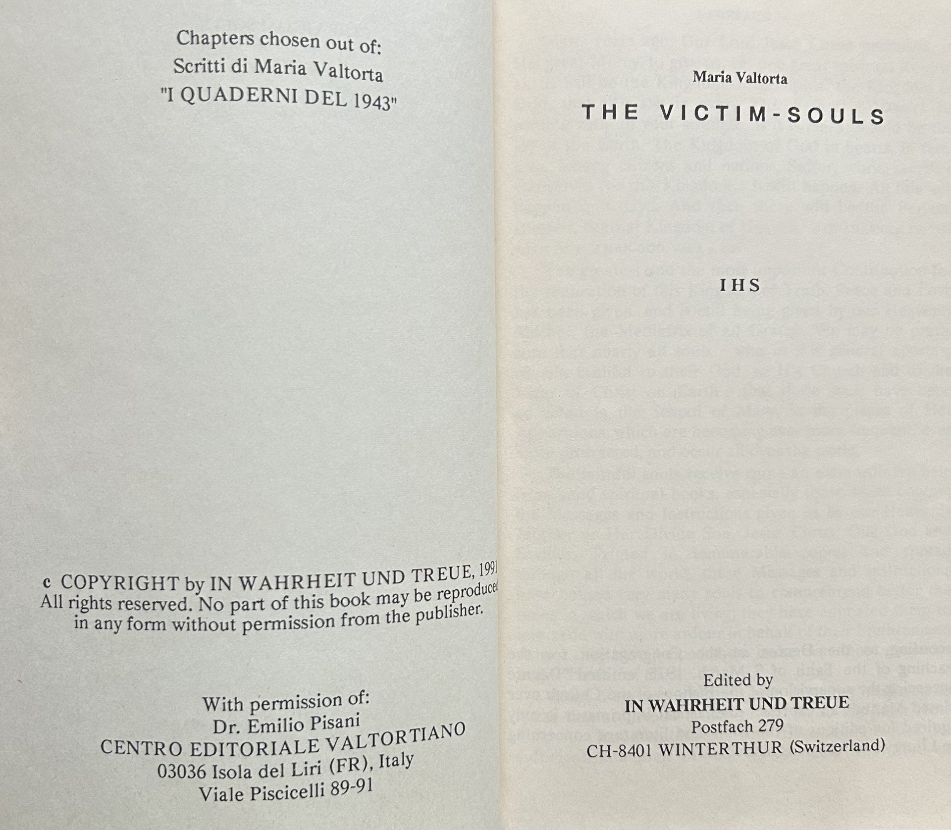 THE VICTIM-SOULS