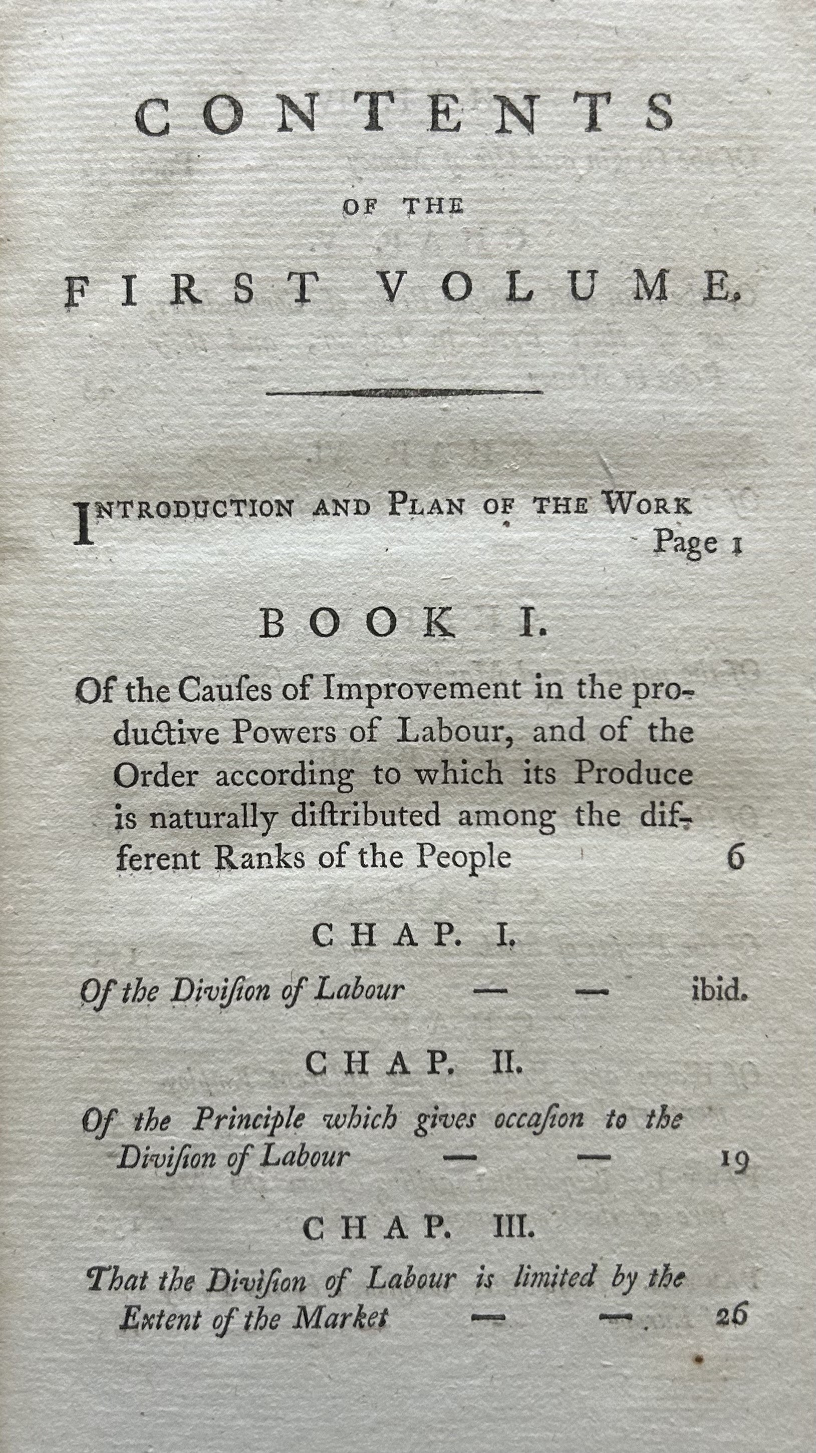 An Inquiry into the Nature and Causes of the WEALTH OF NATIONS (3 Vol Set)