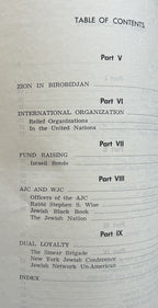 ZIONIST NETWORK - A Tenney Report