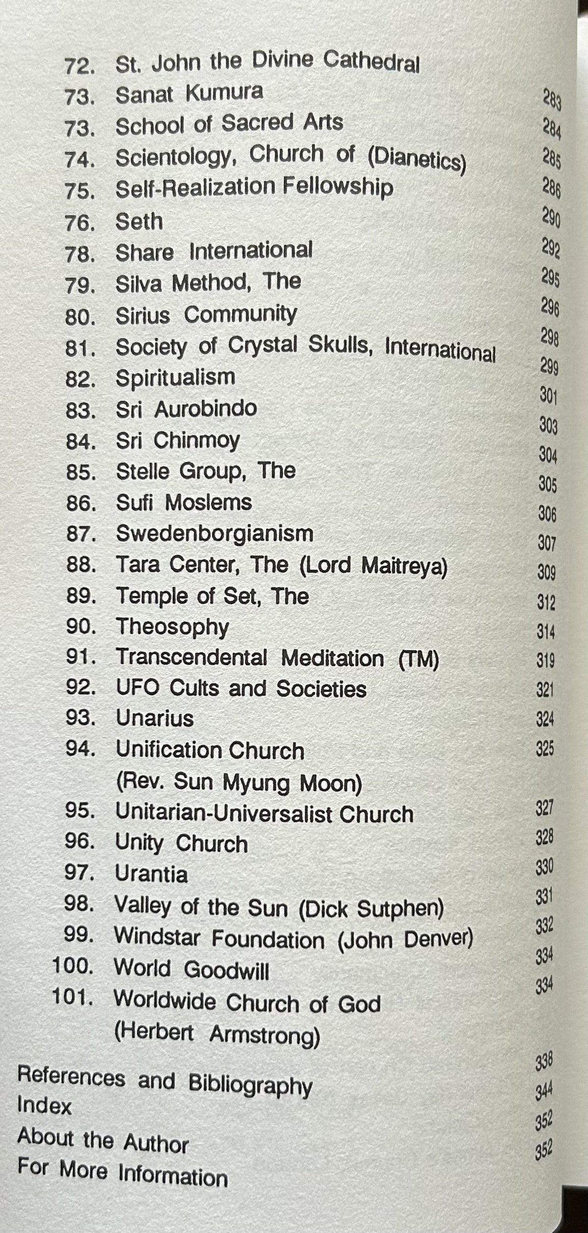 Book of NEW AGE CULTS & RELIGIONS
